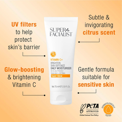 Krem hidratues për fytyrë Super Facialist Vitamin C Skin Defence Daily Moisturiser, 75ml
