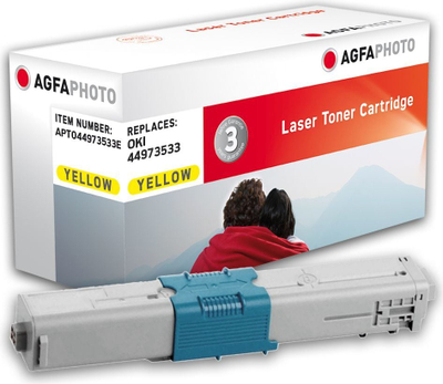 Toner AgfaPhoto APTO44973533E, заменски, жолт