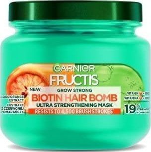Maskë flokësh Garnier Fructis Hair Food Grow Strong, për flokë normalë dhe të thatë, 320ml
