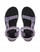 Sandale për femra Teva Midform Universal Woven, platformë e mesme, e zezë