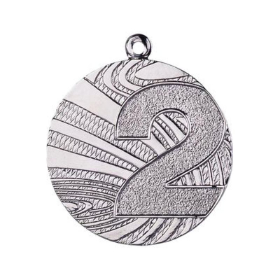 Medalje sportive Victoria Sport, vendi i dytë, çelik, ngjyrë argjendi