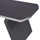 Shkruese zyre profesionale HM2084L, qoshe majtas, 220x180x76 cm, wenge gri