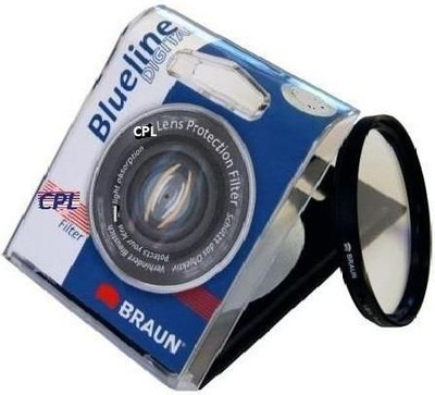 Filtër fotografik Braun Phototechnik Blueline CPL, 55 mm 