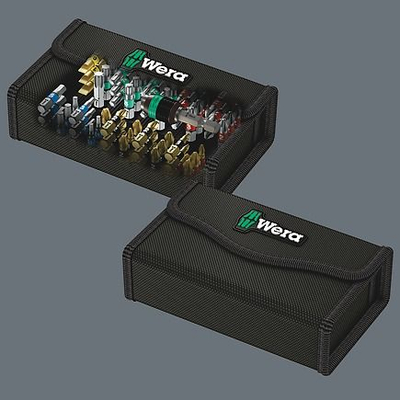 Set bitash Wera Bit Safe 43 Universal 1, 43 copa, me çantë tekstili