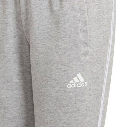 Tuta për kalamaj Adidas 3-Stripes Tapered Jr GT6888, t'hirta