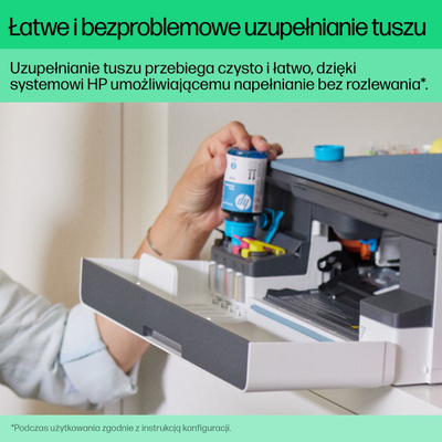 Printer multifunksional HP Smart Tank 585, Inkjet termal, i kaltër