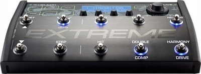 Procesor vokali TC Helicon VoiceLive 3 Extreme, me looper të brendshëm, plot efekte, ngjyrë e zezë