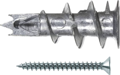 Set vida dhe dube Fischer GKM S12, 3.5 cm, 100 copë, gri