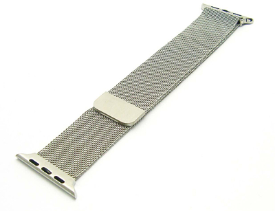 Rripa zëvendësues Apple Pro 42 mm, të argjendtë