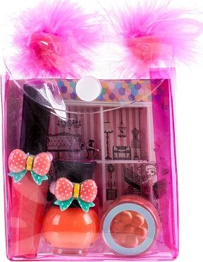 Set kozmetik Tutu Mix 24, shkëlqyes buzësh 02 + llak thonjsh 07 + krem 02, +5 vjeç