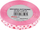 Shirit sateni rozë me zemra Pink, 12mm, 22m