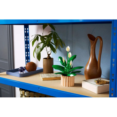 Set ndërtimi LEGO Botanicals Peace Lily 11504, 474 pjesë, dekor për të rritur, shumëngjyrësh