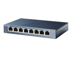TP-Link TL-SG108 8-port Metal Gigabit Switch - switch - 8 ports - unmanaged