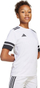 Bluzë sportive për kalamaj adidas Squadra 25 Jr JJ0057, poliester 100%, e bardhë