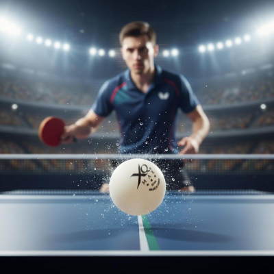 Toptha pingpongu XQMAX 3 Stars, 40mm, 12 copë, të bardha