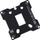 Pllakë mbështetëse Alphacool Core Backplate XPX Eisbaer, për Intel LGA 115X 1200 1700, metal