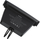 Хаб Baseus T Space со кабел USB C во Lightning за Tesla, 48W, црн
