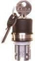 Aktuator çelësi me 3 pozicione Siemens 3SU1050-4BP61-0AA0, vrimë montimi 22mm, IP68, i argjendtë