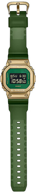 Orë për meshkuj Casio The G/G-SHOCK Emerald Gold GM-5600CL-3ER (322), e gjelbër