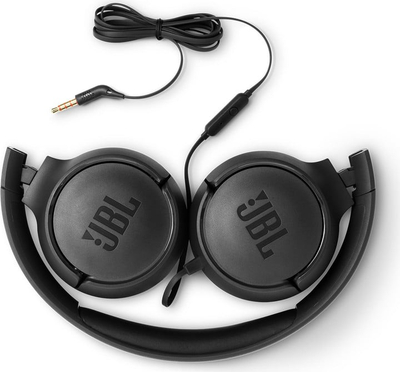 Kufje JBL T500, me kabllo, të zeza