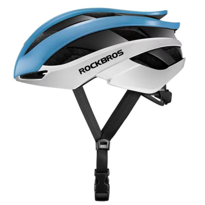 Helmetë biçiklete Rockbros 10110004003, L, blu me të bardhë