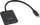 Adapter video InLine 64105B, USB C në Mini DisplayPort, 4K 60Hz, i zi