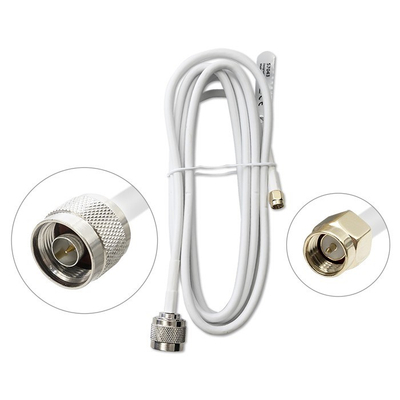 Antena RTV Qoltec DUAL 4G LTE, 14dBi, omnidireksionale, e bardhë
