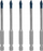 Set sfurqesh Bosch Expert HEX-9 HardCeramic, për pllaka dhe tjegulla, 5mm