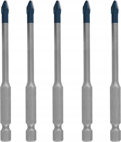 Set sfurqesh Bosch Expert HEX-9 HardCeramic, për pllaka dhe tjegulla, 5mm