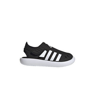 Sandale për fëmijë Adidas, e bardhë/e zezë