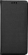 Këllëf libri Smart për Infinix Hot 30i, me magnet, me xhep karte, i zi
