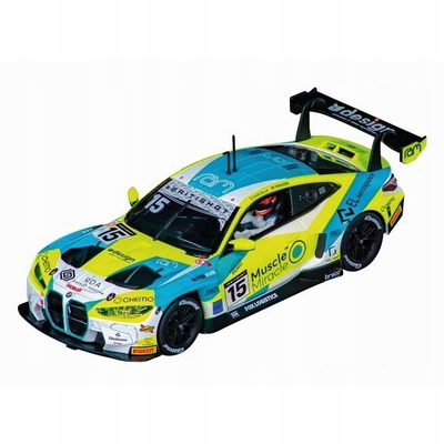 Maket pistë Carrera BMW M4 GT3 RAM Racing No.15, DIGITAL 132, shkalla 1:32, shumëngjyrëshe