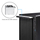 Kasa kompjuteri Chieftec MINI UNI BS-20B-OP, mini tower, e zezë