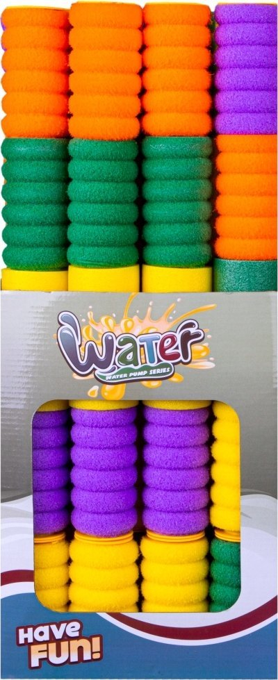 Lodër me ujë me pompë Water Tube Foam Sprayer, 48 cm, shumëngjyrëshe