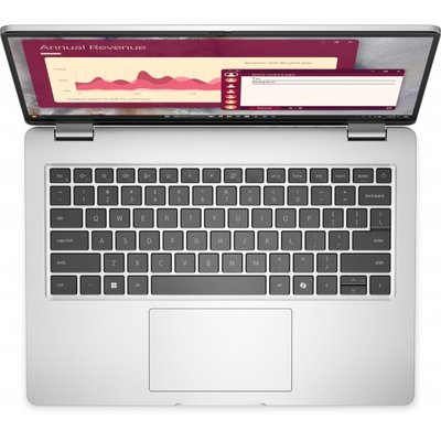 Laptop Dell Pro 14 PC14250, 14" FHD+, Intel Core Ultra 7, 16GB RAM, 512GB SSD, platinum silver
