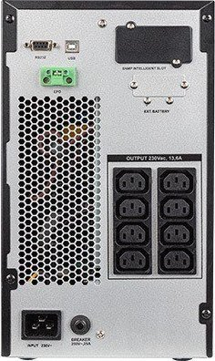 УСБ Армак Офис O2000IPF1, 2000VA, он-лајн, со ЛЦД екран, црн