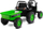 Traktor elektrik për fëmijë Toyz Hector, me rimorkio, LED, jeshil