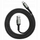 Kabllo USB Forcell F-ENERGY C256, USB A në USB C, 0.25m, 66W, e zezë