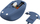 Maus Trust Yvi+, pa kabëll, RF Wireless edhe Bluetooth, 1600 DPI, i zi