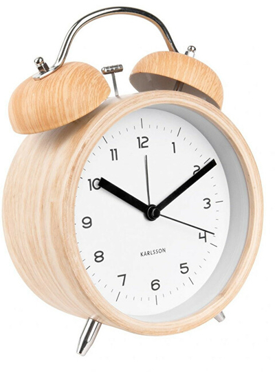Orë me alarm Karlsson Classic KA5710WH