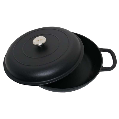 Tene gize Zyle ZY030CBKI, 30 cm, 3.5 L, e zezë
