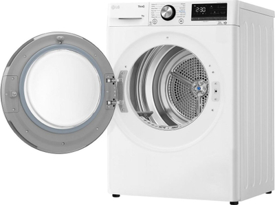 Tharëse rrobash LG Eco Hybrid Dual Inverter RH90V9AV2N, 9kg, pompë nxehtësie, e bardhë