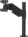 Krah montimi për monitor SpacePole Arc VESA 75/100, krah i përthyeshëm, metalik, i zi