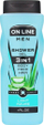 Гел за туширање On Line Men 3in1 Light Azure, 410ml