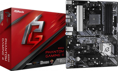 Pllakë amë ASRock B550 PHANTOM GAMING 4