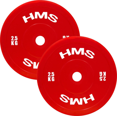 Disk olimpik peshe HMS TPP02, teknik, PE, set 2 copë