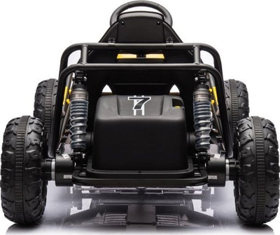 Makina elektrike për fëmijë Lean Cars A8812 Buggy, 24V, sedilje eco-leather, portokalli