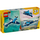 Lodër LEGO Creator 3in1 Race Plane, aeroplan garash, shumëngjyrëshe