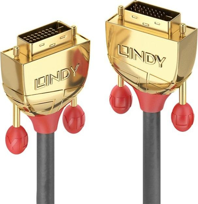 Kabllo DVI Lindy 36206, 10m, rezolucion deri 2560x1600, e zezë