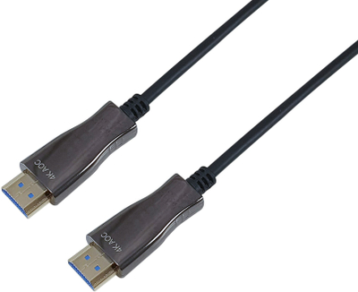 Kabllo HDMI Equip AOC 2.0, 10m, 4K 60Hz, e zezë